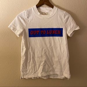 Madewell graphic t-shirt “Out For Lunch”